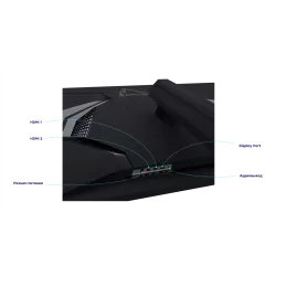 Монитор/ Монитор Сова 31,5"/QHD-75Hz/IPS/178/5ms/300 cdm2/2хHDMI+1хDP+AUDIO/Регулируемая по высоте подставка/1хHDMI cable/ SILVER, 1 год