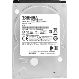 Жесткий диск/ HDD Toshiba SATA 4TB 2.5" 6.0 Gbit/s 15mm 5400 rpm 128Mb 1 year warranty (replacement ST4000LM024)