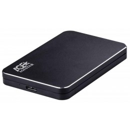 Внешний корпус для HDD AgeStar 3UB2A18 SATA USB3.0 алюминий черный 2.5"