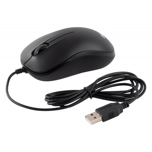 Оптическая мышь Acer OMW140 черная с разрешением 1200dpi и USB - идеальный выбор для комфортной работы