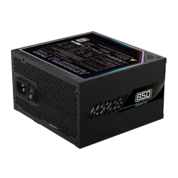 Блоки питания/ Power Supply Gigabyte AORUS ELITE P850W, 850W 80+ Platinum (ATX, 3.0, PCIe 5.0, Full modular, 1x24(20+4)pin, 1x12VHPWR, 2x4+4-pin CPU, 4xMolex, 6x6+2-pin PCIe, 8xSATA3, Active, 120x120mm, 150x140x86mm, APFC, black)