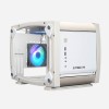Корпус без блока питания/ Case InWin Explorer, Mini-Tower, TG, 3x120mm ARGB, 2xUSB-A 3.0 + 1xUSB-C 3.2, mITX Bone White In-Win