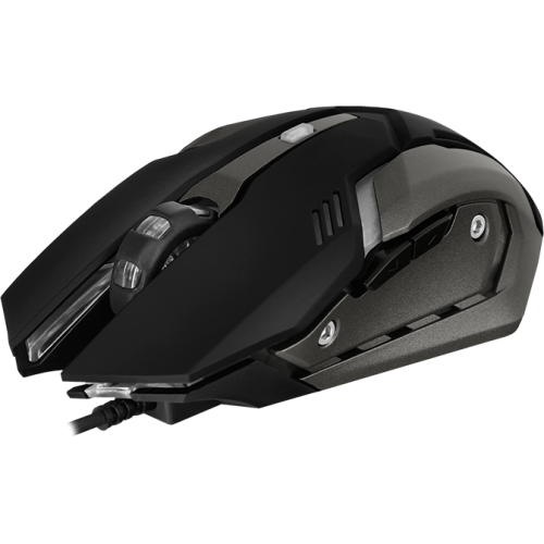 Игровая мышь SVEN RX-G740 USB (5+1кл. бесш. кл. 800-2400DPI, SoftTouch, подсветка) Sven