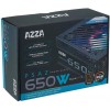 Блок питания Azza ATX 650W PSAZ-650B с 80+ Bronze, APFC и 120mm вентилятором - идеальное решение для стабильной работы вашего ПК