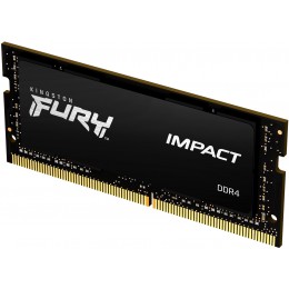 Память оперативная/ Kingston 16GB 3200MT/s DDR4 CL20 SODIMM FURY Impact