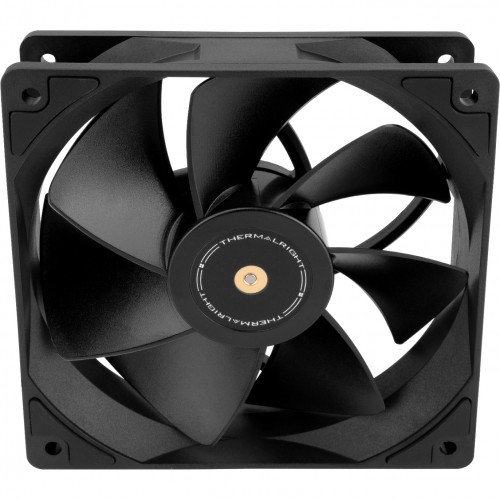 Кулер для корпуса/ Case Cooler Thermalright TL-G12RB Reverse (120x120x25mm, 4-pin PWM, 62.6CFM, 23.6dBA, 1500RPM, Black) Thermalright