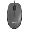 Logitech M90 USB Dark Grey: Эргономичная компьютерная мышь для комфортной работы