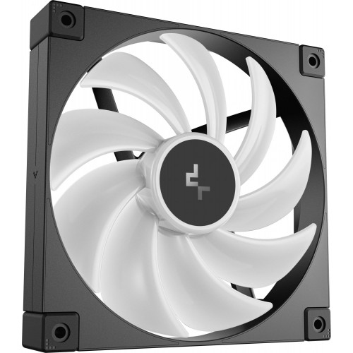 Вентилятор Deepcool FD14 ARGB 140x140x25 мм черный - тихий 4-pin с уровнем шума 25.6 дБ