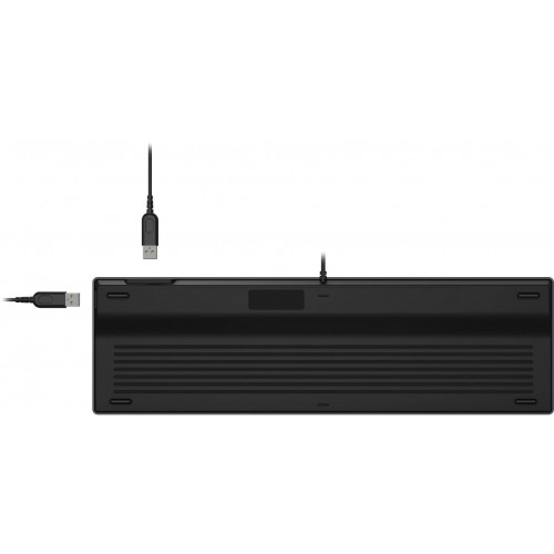 Клавиатура A4Tech FX60H USB Slim с LED подсветкой, серый цвет, 1.5м кабель - идеальный выбор для комфортной работы
