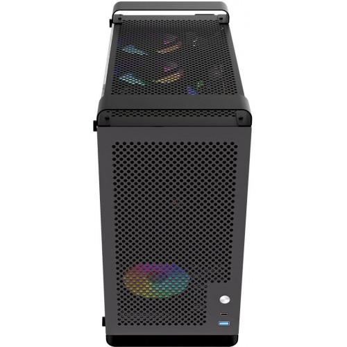 Корпус для ПК Accord ACC-GCUB4 черный mATX с USB 3.0 и 3.1, 92мм вентилятором и аудиоразъемом