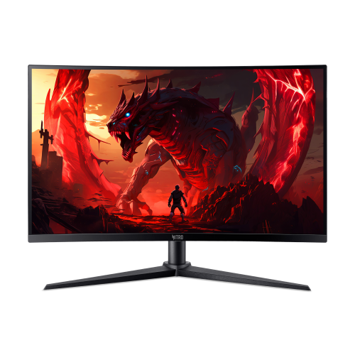 Монитор/ ACER Nitro XZ270UX6bmiiphx 27'', ZeroFrame, Curved 1500R, Black, 16:9, VA, 2560x1440, 1 / 0,5 (GTG, Min.)ms, 250cd, 220Hz, 2xHDMI(2.1) + 1xDP(1.4) + SPK + Audio Out, Speakers 2Wx2, sync: FreeSync Premium, hdr: HDR 10, hadj 120, Vesa:75x