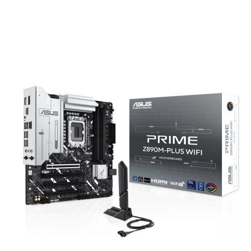 Материнская плата PRIME Z890M-PLUS WIFI 90MB1J80-M0EAY0 – Высокопроизводительное решение для вашего ПК