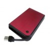 Внешний корпус AgeStar 3UB2A14 для HDD/SSD 2.5 SATA II - Красный, Пластик/Алюминий