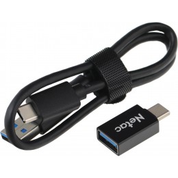 Накопитель SSD Netac USB-C 1Tb NT01Z9-001T-32BK Z9 1.8" черный