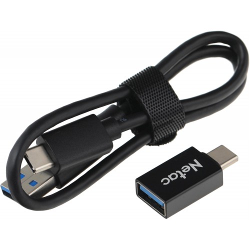 Купить накопитель SSD Netac USB-C 1Tb NT01Z9-001T-32BK Z9 1.8 черный - высокая скорость и надежность