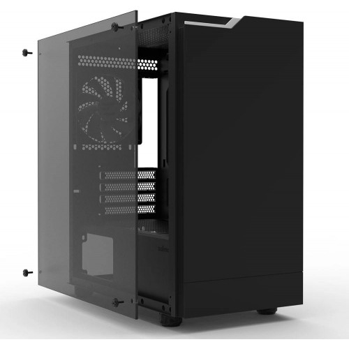Корпус Zalman ZM-T4 Plus черный mATX с 6 вентиляторами и USB 3.0 - идеальное решение для вашего ПК