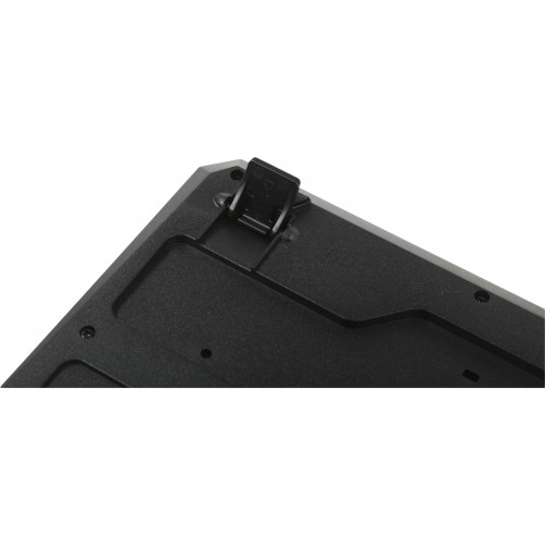 Клавиатура A4Tech Q100 USB для геймеров с LED подсветкой и кабелем 1.8м - Черная
