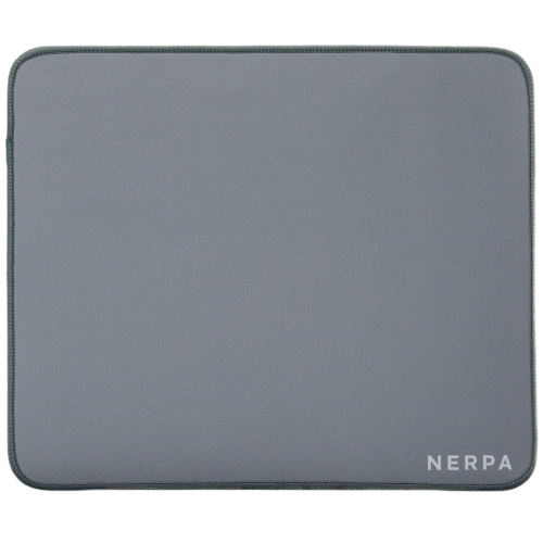 NERPA office mousepad 300x250x3, top microfiber fabric, bottom rubber, opp bag