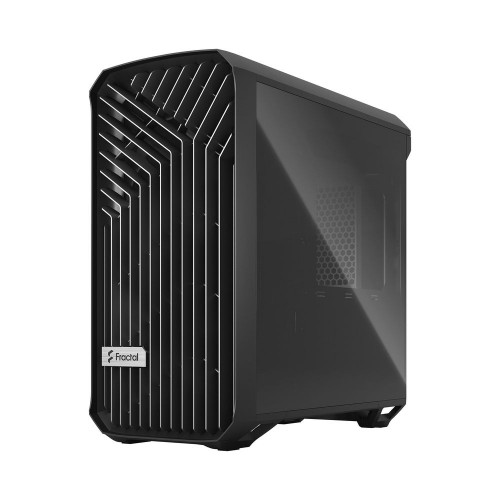 Корпус ПК без блока питания/ Case Fractal Design Torrent Compact TG Dark Tint, Midi-Tower, 2x180mm, 2xUSB-A 3.2 + 1xUSB 3.2 Type-C E-ATX, SSI-CEB, ATX, mATX, mITX Black Fractal Design