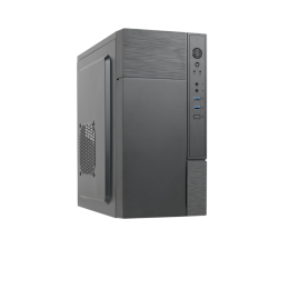 Корпус с блоком питания 450Вт./ Case Forza mATX case, black, w/PSU 450W 12cm, w/2xUSB3.0, w/pwr cord, w/o FAN