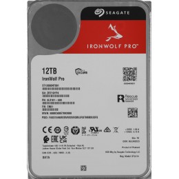 Жесткий диск Seagate SATA-III 12Tb ST12000NT001 NAS Ironwolf Pro 512E (7200rpm) 256Mb 3.5"