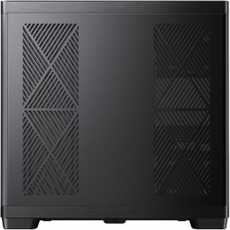 Корпус без блока питания/ Case JONSBO TK-4, Midi-Tower, TG, no fan, 2xUSB-A 3.0 + 1xUSB-C 3.2, ATX, mATX, mITX Black
