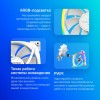 Вентилятор Montech RX120 Reverse ARGB 120 мм - Белый 4-pin, 27 дБ для Корпуса