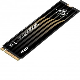 MSI SSD SPATIUM M480 Pro, 1000GB, M.2(22x80mm), NVMe, PCIe 4.0 x4, 3D TLC, R/W 7400/6000, IOPs 750 000/1 000 000, DRAM buffer 1024MB, TBW 700, DWPD 0.38 (5 лет)