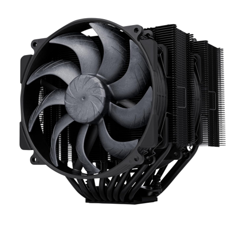 Кулер для процессора/ CPU Cooler Noctua NH-D15 G2 chromax.black (228W, 4-pin PWM, 168mm, Al/Cu, 8x6mm, 2x140mm, 91.5CFM, 24.8dBA, 1500RPM, S: 1851/1700/1200/115X, AM5/AM4, Black)