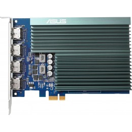 Видеокарта Asus PCI-E 2.0 GT730-4H-SL-2GD5 NVIDIA GeForce GT 730 2Gb 64bit GDDR5 902/5010 HDMIx4 HDCP Ret