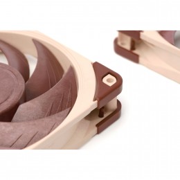 Кулер для корпуса/ Case Cooler Noctua NF-A12x25 5V PWM (120x120x25mm, 4-pin PWM, 56.65CFM, 21.4dBA, 1900RPM, Beige/Brown)