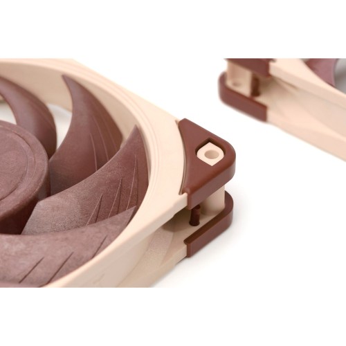 Кулер для корпуса/ Case Cooler Noctua NF-A12x25 5V PWM (120x120x25mm, 4-pin PWM, 56.65CFM, 21.4dBA, 1900RPM, Beige/Brown)