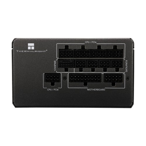 Блок питания 1000W/ Power Supply Thermalright, 1000W 80+ Platinum (ATX, 3.0, PCIe 5.0, Full modular, 1x24(20+4)pin, 1xCPU 8(4+4)pin, 2xPCIe*2 8(6+2)pin, 1x12VHPWR PCIe 5.0 12+4pin 600mm, 6xSATA3, 4xMOLEX4pin, Active, 120x120mm, 150x140x86mm, APFC, OPP, OV