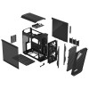 Корпус ПК без блока питания/ Case Fractal Design Torrent Compact TG Dark Tint, Midi-Tower, 2x180mm, 2xUSB-A 3.2 + 1xUSB 3.2 Type-C E-ATX, SSI-CEB, ATX, mATX, mITX Black Fractal Design