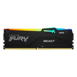 Память оперативная/ Kingston 32GB 5200MT/s DDR5 CL40 DIMM FURY Beast RGB