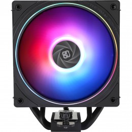 Кулер для процессора/ CPU Cooler Thermalright Assassin Spirit 120 EVO (4-pin PWM, 156mm, Al/Cu, 4x6mm, ARGB, 1x120mm, 68.9CFM, 28.2dBA, 2000RPM, S: 1851/1700/1200/115X, AM5/AM4, black)