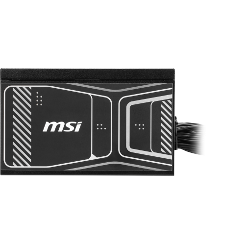 Блок питания ПК/ Power Supply MSI MAG A750GN PCIE5, 750W 80+ Gold (ATX, 3.1, PCIe 5.1, Non-modular, 1x24(20+4)pin, 2xCPU 8(4+4)pin, 2xPCIe*2 8(6+2)pin, 1x12VHPWR (450W), 4xSATA3, 2xMOLEX4pin, Active, 120x120mm, 140x150x86mm, APFC, black) MSI