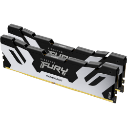 Память оперативная/ Kingston 32GB 6400MT/s DDR5 CL32 DIMM (Kit of 2) FURY Renegade Silver XMP