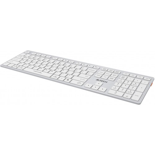 Клавиатура A4Tech FBX50C белая USB беспроводная BT/Radio slim Multimedia - идеальное решение для удобной работы и игр