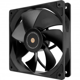Кулер для корпуса/ Case Cooler Thermalright TL-G12RB Reverse (120x120x25mm, 4-pin PWM, 62.6CFM, 23.6dBA, 1500RPM, Black)