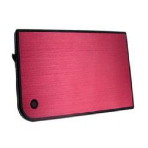 Внешний корпус AgeStar 3UB2A14 для HDD/SSD 2.5 SATA II - Красный, Пластик/Алюминий