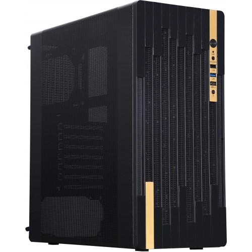 Корпус ATX Accord ACC-188R2 черный с 6 вентиляторами, 2xUSB 2.0 и 1xUSB 3.0