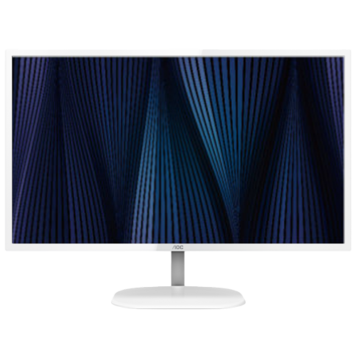 AOC Q32V3S/WS 31,5'', 2560x1440, IPS, 75Hz, 20M:1, 250cd, 4ms, HDMI 1.4, DP 1.2, Speakers, Flicker Free, Low Blue Light, VESA 100, 3Y, White AOC