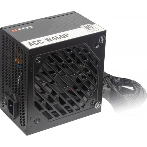 Блок питания Accord ATX 450W ACC-W450P 80 PLUS WHITE (20+4pin) 120mm fan 6xSATA [ACC-W450P]