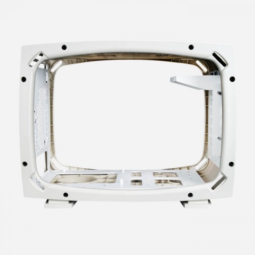 Корпус без блока питания/ Case InWin Explorer, Mini-Tower, TG, 3x120mm ARGB, 2xUSB-A 3.0 + 1xUSB-C 3.2, mITX Bone White In-Win