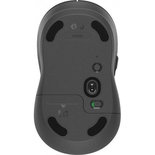 Купить беспроводную оптическую мышь Logitech M650 графитовая, 4000dpi, BT/Radio USB - идеальный выбор для работы и игр