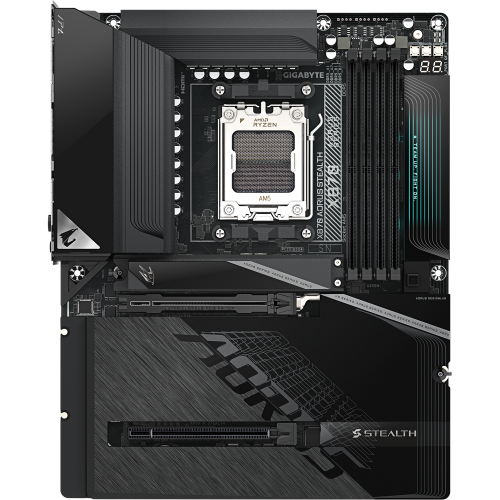 Материнская плата X870 A STEALTH: Высокая производительность и надежность для вашего ПК