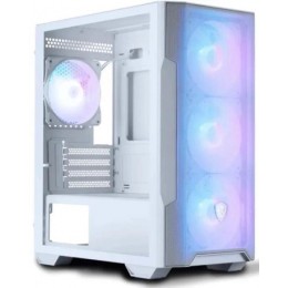 Корпус MSI MAG Forge M100R белый без БП mATX 2x120mm 2xUSB2.0 1xUSB3.0 audio bott PSU