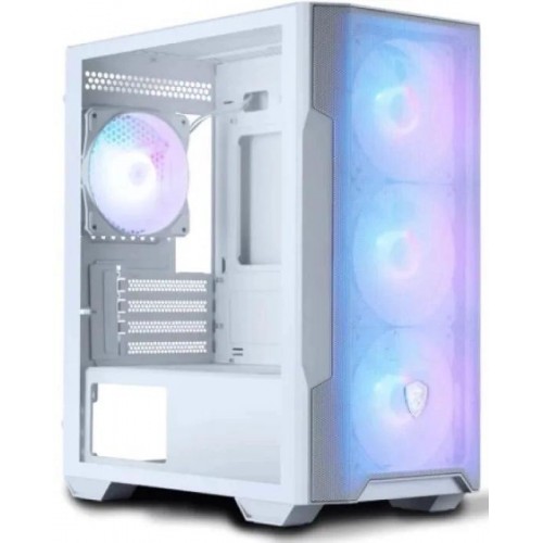 Корпус MSI MAG Forge M100R белый без БП - mATX, 2x120mm, 2xUSB2.0, 1xUSB3.0, аудио разъем