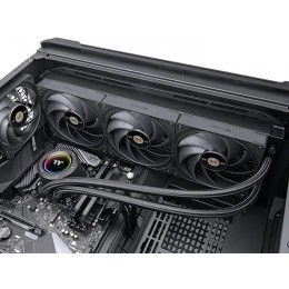 Система водяного охлаждения Thermaltake Toughliquid 360 Ex Pro ARGB Soc-AM5/AM4/1200/1700/1851 черный 4-pin 22.6dB Al+Cu Ret (CL-W400-PL12BL-A) [CL-W400-PL12BL-A]